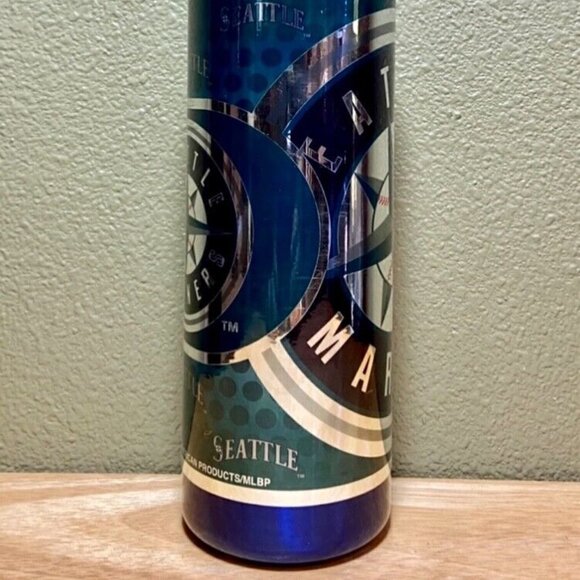 Seattle Mariners Major League Baseball Aluminum Travel Cup w/Keychain Lid New - Picture 9 of 12